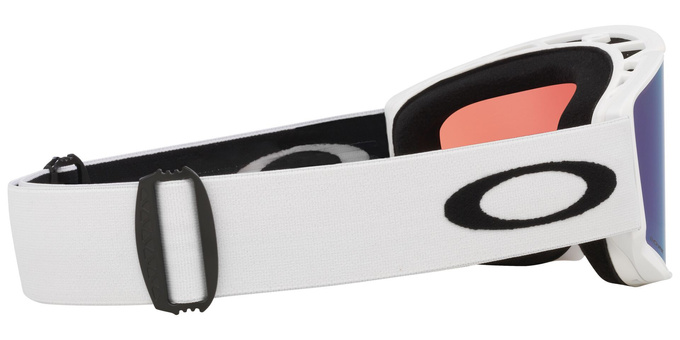 Gogle Oakley Flow Scape L Matte White/Prizm Snow Sapphire Iridium + Dodatkowa Szyba Prizm Snow Iced Iridium - 2025/26
