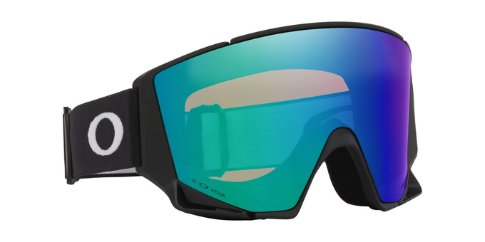 Gogle Oakley Flow Scape M Matte Black/Prizm Snow Argon Iridium + Dodatkowa Szyba Prizm Snow Iced Iridium - 2025/26