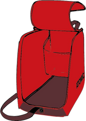 Torba na buty narciarskie Atomic Boot & Helmet Bag Red – 2025/26