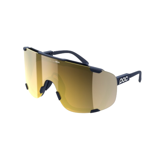 Sonnenbrille POC Devour Apatite Navy/Clarity Road/Partly Sunny Gold