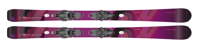 Skis HEAD E-Total Joy SW +  Protector SLR 11 GW BR.90 [N] Matt Black - 2025/26