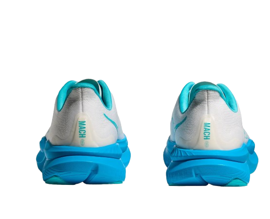 Buty męskie Hoka Mach 6 White/Skyward Blue