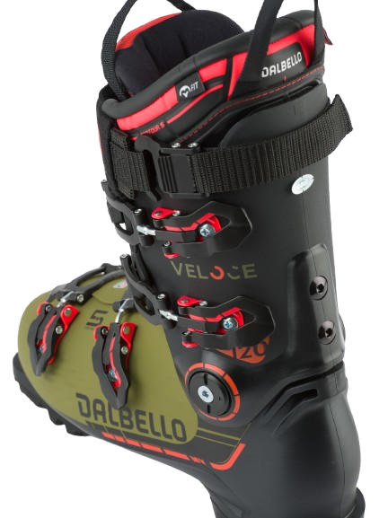 Ski boots Dalbello Veloce 120 MV Black/Olive - 2025/26