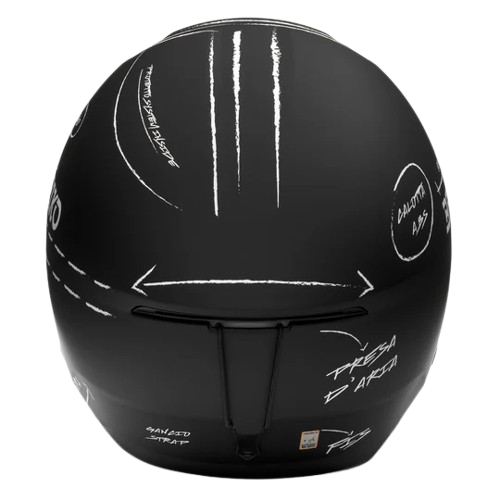 Kask Briko Graphik Black/White - 2025/26