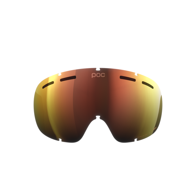 Szyba do gogli POC Fovea Mid Race Lens Clarity Intense/Partly Sunny Orange - 2025/26