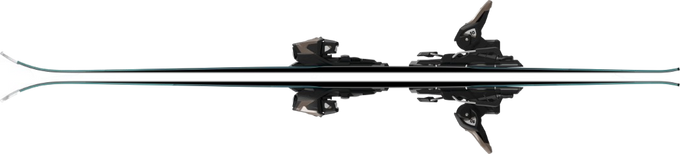 Narty Atomic Cloud Q8 + M 10 GW Black/Sand - 2025/26