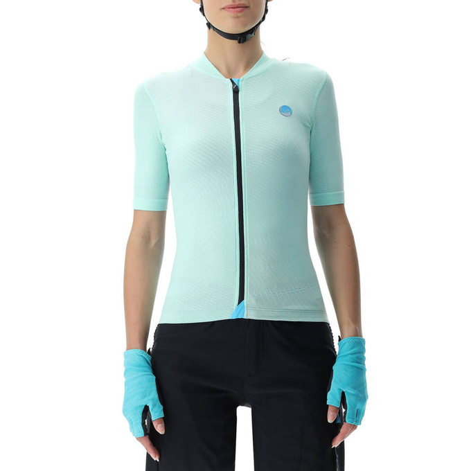 Koszulka rowerowa UYN Lady Biking Lightspeed Brook Green/Black - 2023