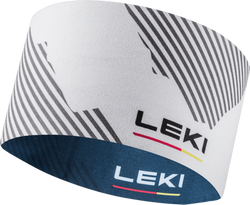 Opaska LEKI XC Headband Blue/White/Grey