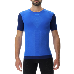 Koszulka biegowa UYN Man Running PB42 OW Shirt SH_SL Strong Blue/Peacot