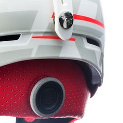 Helm Rossignol Hero Slalom Impacts White + Chinguard - 2025/26