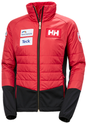 Kurtka Puchowa Helly Hansen World Cup Insulator Jacket Red - 2023/24