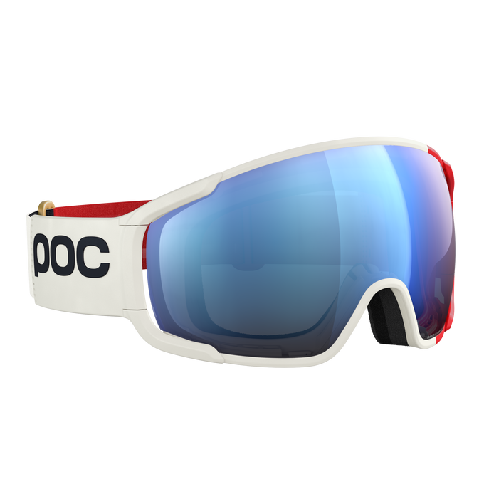 Gogle POC Zonula Rouge/Blanc/Partly Sunny Blue - 2025/26