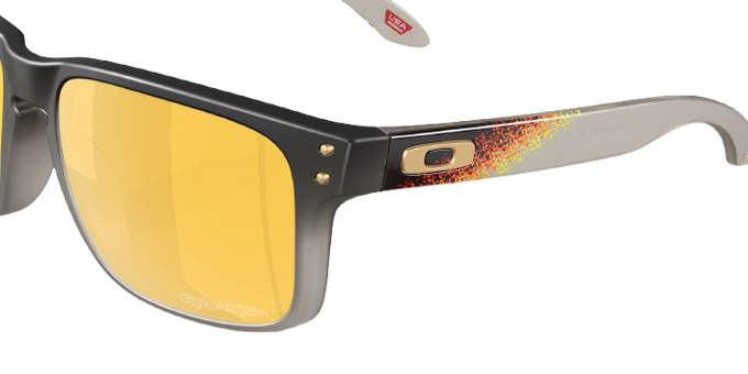 Okulary Oakley Holbrook Troy Lee Designs Black Fade Frame/Prizm 24K Polarized Lenses