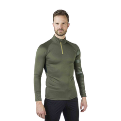 Koszulka ROSSIGNOL Poursuite 1/2 Zip Green - 2022/2023