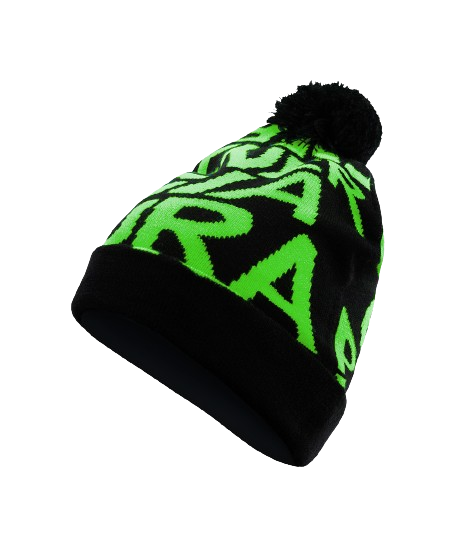 Czapka Energiapura Jacquard Black/Fluo Green - 2025/26