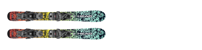Skis HEAD Monster Easy JRS (67/77/87/97) + JRS 4.5 GW CA - 2025/26