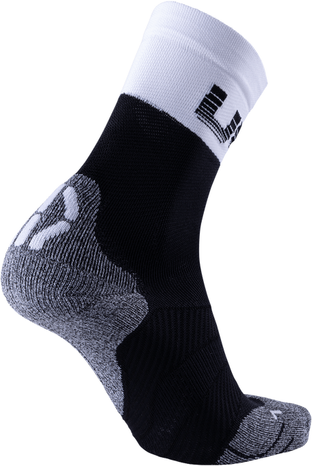 Skarpety rowerowe UYN Man Cycling Light Socks Black/White
