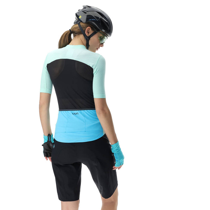 Koszulka rowerowa UYN Lady Biking Lightspeed Brook Green/Black - 2023