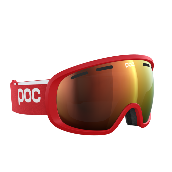 Ski goggles POC Fovea Prismane Red/Partly Sunny Orange - 2025/26