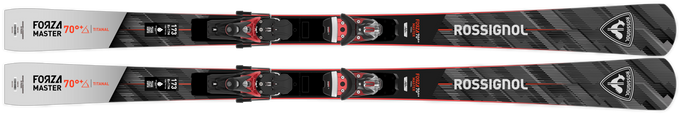 Narty Rossignol Forza 70' TI+ Master R22 + Spx 14 Rockerace GW Red Metal - 2025/26