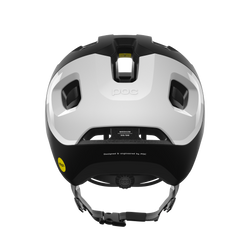 Fahrradhelm POC Axion Race MIPS Uranium Black Matt/Hydrogen White