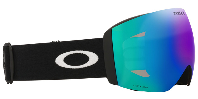 Gogle Oakley Flight Deck Pro L Matte Black/Prizm Snow Argon Iridium + Dodatkowa Szyba Prizm Snow Iced Iridium - 2025/26