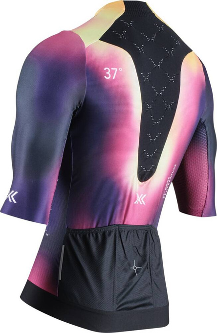 Koszulka rowerowa męska X-BIONIC Corefusion Aero Jersey SS HeatMap - 2024