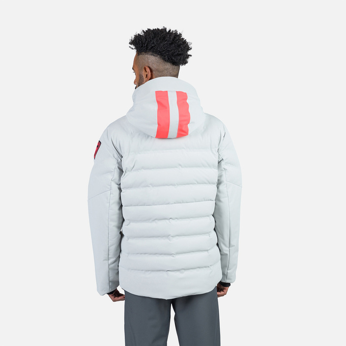 Kurtka narciarska Rossignol Hero Blackside Puffy JKT Soft Gray - 2024/25