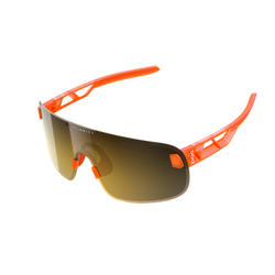 Okulary POC Elicit Fluo. Orange Translucent/Clarity Road/Partly Sunny Gold