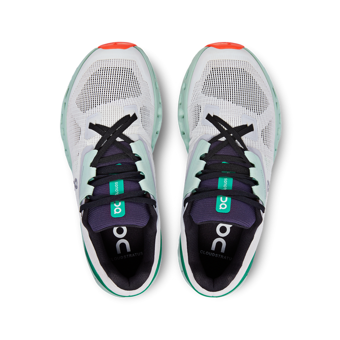 Women's shoes On Running Cloudstratus Undyed-white/Creek