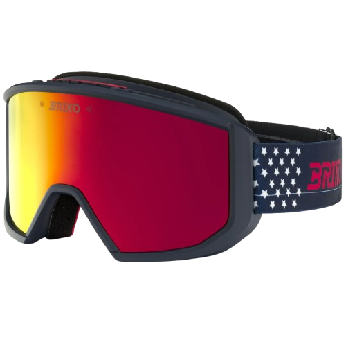 Brille Briko Vulcano Mask USA Tangaroa Blue Red - 2025/26
