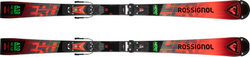 Narty Rossignol Hero Athlete SL PRO 128-149 R21 (komórki) + NX 7 GW B73 Black Hot Red - 2025/26