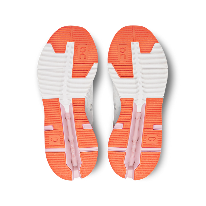 Damen Schuhe On Running Cloudnova Flux Undyed White/Zephyr