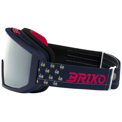 Googles Briko Vulcano Mask France Tangaroa Blue Golden - 2025/26