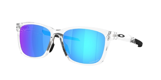 Sunglasses Oakley Paracord Polished Clear Frame / Prizm Sapphire Lenses