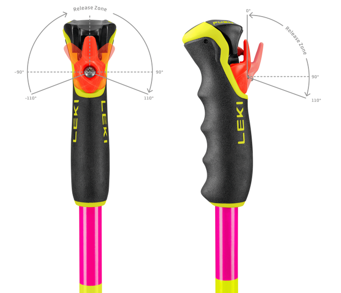 Kije LEKI Spitfire Vario 3D Pink - 2025/26