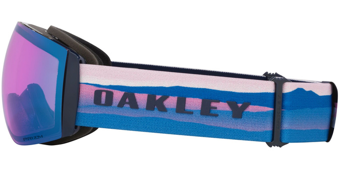 Gogle Oakley Flight Deck Pro L Mikaela Shiffrin Sig/Prizm Snow Iced Iridium + Dodatkowa Szyba Prizm Snow Sapphire Iridium - 2025/26