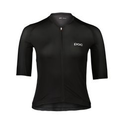 Koszulka rowerowa POC W's Pristine Jersey Uranium Black - 2025