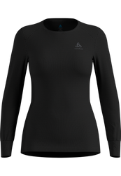 Koszulka termoaktywna Odlo Active Warm BL Top Crew Neck L/S Woman Black - 2025/26