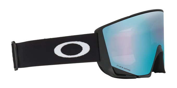 Gogle Oakley Flow Scape M Matte Black/Prizm Snow Sapphire Iridium + Dodatkowa Szyba Prizm Snow Iced Iridium - 2025/26