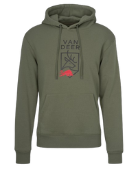 Bluza z kapturem Van Deer Logo Hoodie Khaki - 2024/25