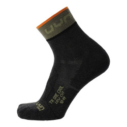 Skarpety trekkingowe UYN Man Trekking One Low Cut Socks Anthracite/Green