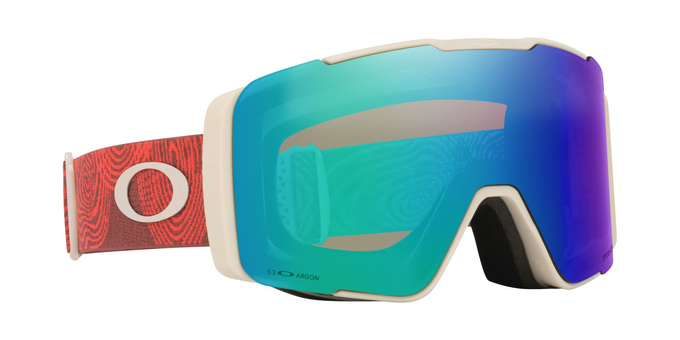 Gogle Oakley Line Miner Pro M Matte Hibiskus/Prizm Snow Argon Iridium + Dodatkowa Szyba Prizm Snow Torch Iridium - 2025/26