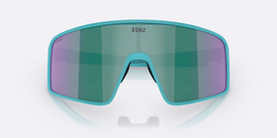 Okulary BLIZ P001 Frame Matte Turquoise with Blue Green Lenses