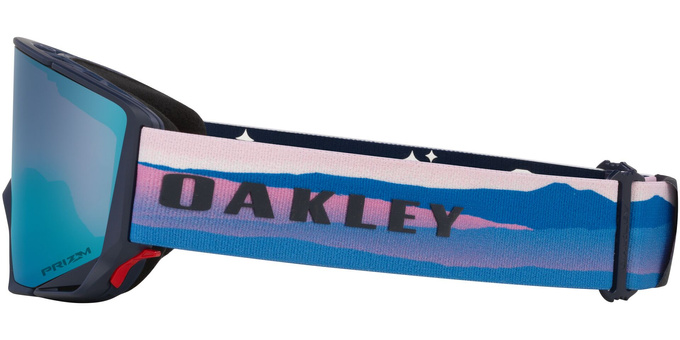 Gogle Oakley Flow Scape L Mikaela Shiffrin Signature/Prizm Snow Sapphire Iridium + Dodatkowa Szyba Prizm Snow Iced Iridium - 2025/26