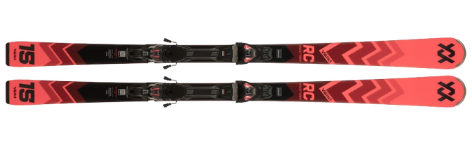 Narty Volkl Racetiger RC Red + vMotion 12 GW Red - 2024/25