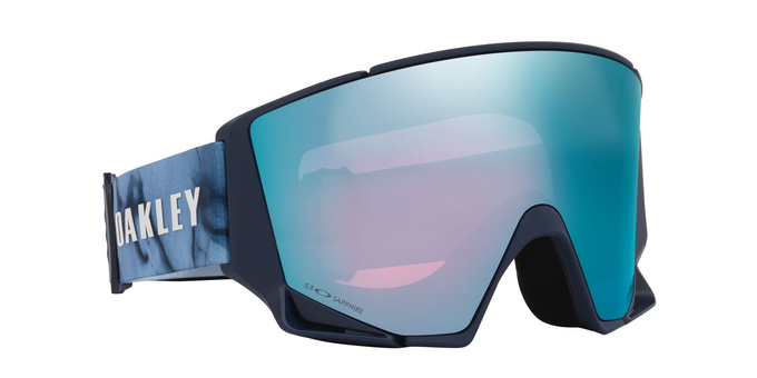 Gogle Oakley Flow Scape M Aleksander Kilde Signature/Prizm Snow Sapphire Iridium + Dodatkowa Szyba Prizm Snow Iced Iridium - 2025/26