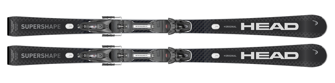 Skis HEAD Supershape E-Original + PRD 12 GW Matt Black/White - 2025/26