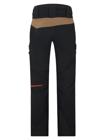 Spodnie Narciarskie Ziener Tewes Full-Zip Teamwear Lady Walnut Red - 2024/25