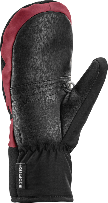 Rękawice LEKI Griffin 3D Mitt Junior Black/Rose - 2025/26